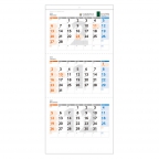 NB172 ＵＤ＆ＥＣＯ・３ヶ月カレンダー 